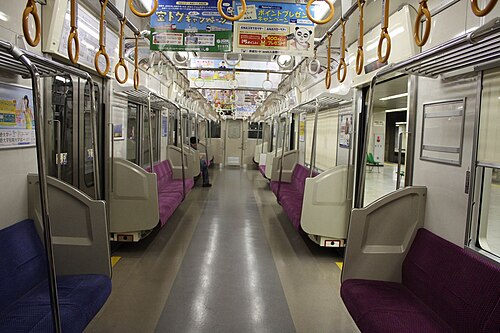 車内風景（3000系）