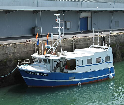 La Gavraise II（刺し網漁師）。