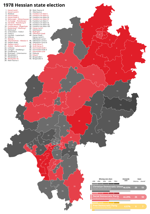 1978年ヘッセン州選挙