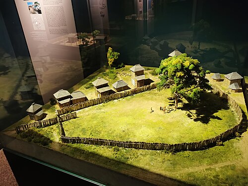 アキ・ロマンスのガリア人の居住地、紀元前180年