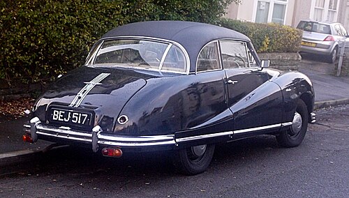 1951年型オースチンA90アトランティックスポーツサルーン - 2ドアスポーツクーペ