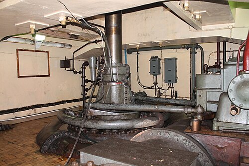 ゾラゲット水力発電所の水力タービン
