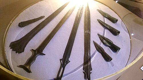 青銅器時代の剣、フランス
