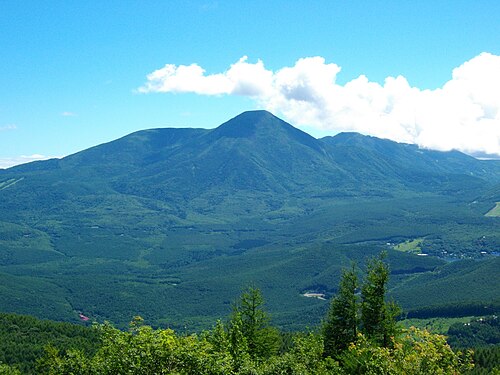 8月の蓼科山