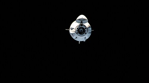 国際宇宙ステーション（ISS）に接近するクルー6