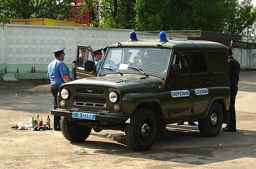 ウクライナ警察 UAZ-3151 UMM
