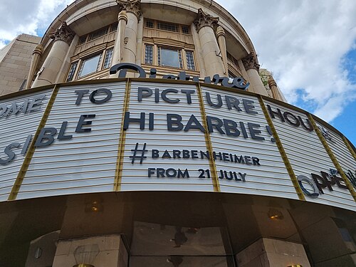 Barbenheimer, consisting of the films Barbie and Oppenheimer, was the double feature phenomenon released on the same day in July 2023, which both films became critically and commercially successful. Other films from the decade included Everything Everywhere All at Once, Wicked, Dune, Top Gun: Maverick, Sinners, Project Hail Mary, M3GAN, RRR, Backrooms, and Obsession