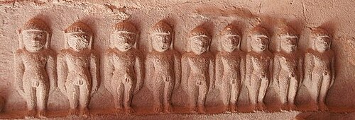ティールタンカラの彫刻が施されたパネル
