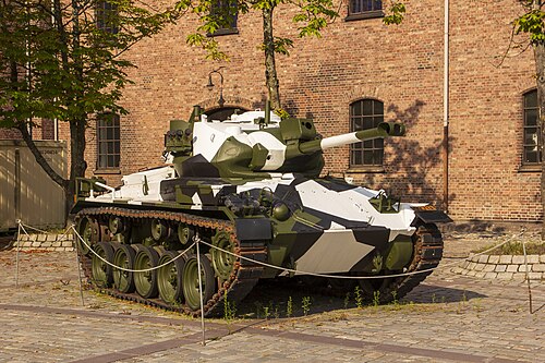 ノルウェー軍博物館に展示されているノルウェー陸軍のNM-116