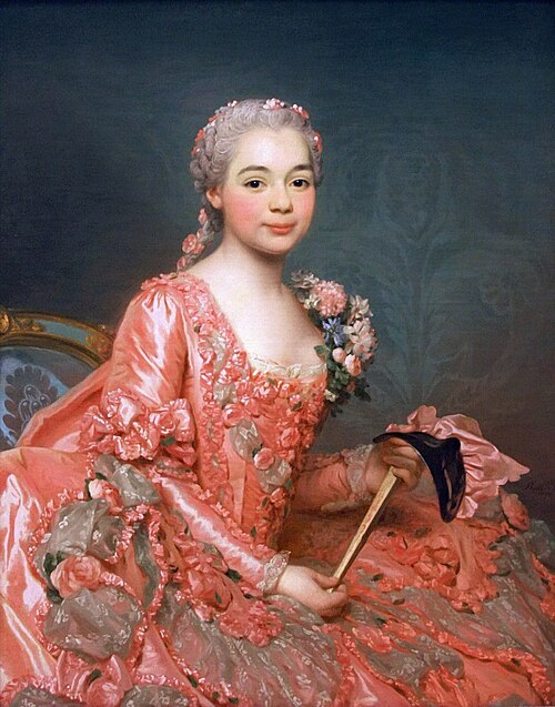 ヌーブール・クロミエール男爵夫人 (1756)