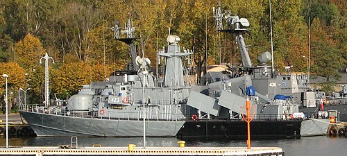 2008年のGromは8丁のRBS-15 Mk2を装備していた。