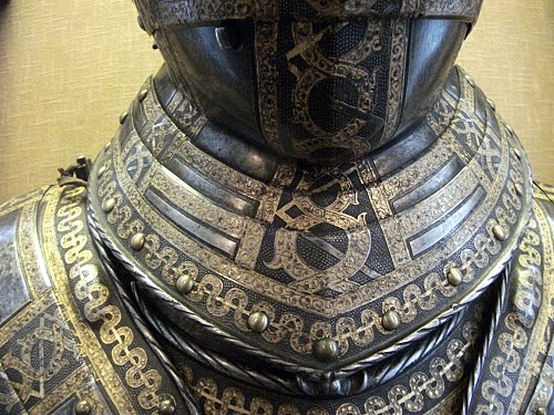 トーマス・サックヴィル（初代ドーセット伯爵）の甲冑、ジェイコブ・ハルダー作、1587年頃～1589年