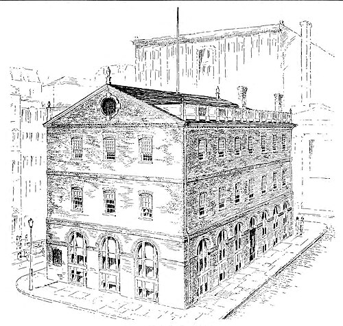 1915年に出版された建物の図面