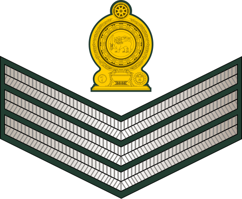 上級軍曹（スリランカ陸軍）