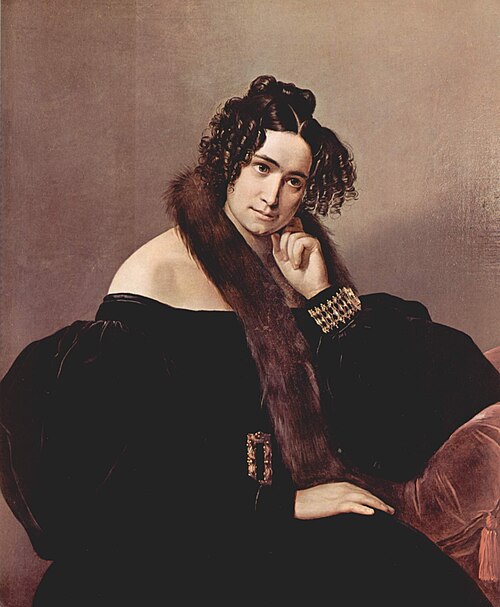 肖像画、フェリチーナ・カーリオ・ペレーゴ・ディ・クレムナーゴ (1842)