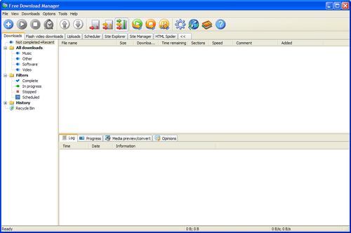 Free Download Manager v2.5.723のスクリーンショット