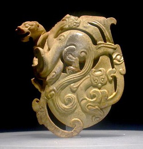 中国の翡翠装飾品、西漢時代