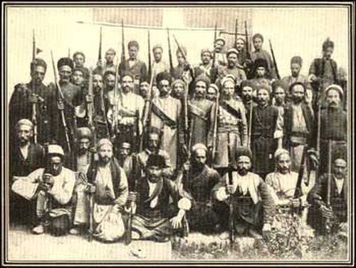 タブリーズにおける憲法制定会議、1911年。