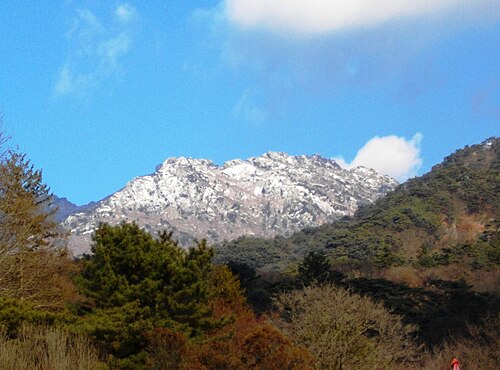 海印寺から見た伽倻山