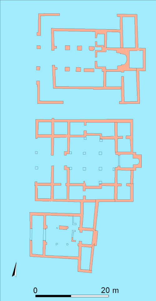 教会の平面図