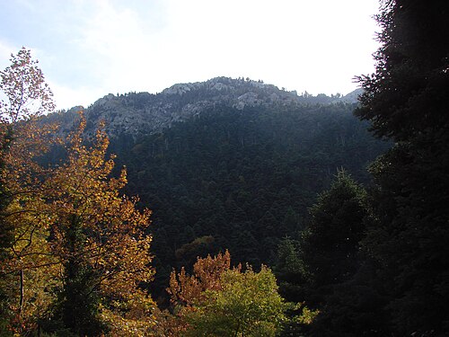 ディルフィ山の峰の一つ。