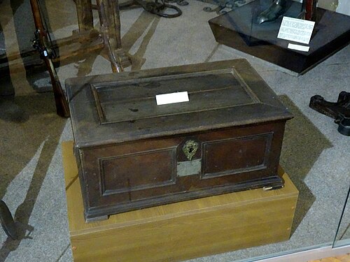 ザクセンの友愛団体が文書を保管していた「共同金庫」（ドイツ語：Nachbarschaftskasten）