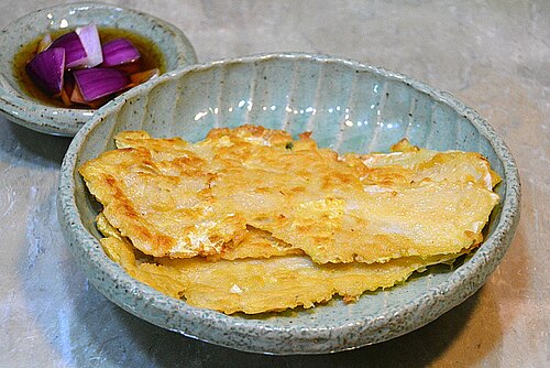 白菜炒め（ペチュジョン）