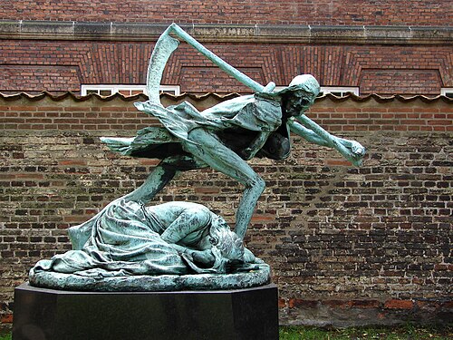 ニールス・ハンセン・ヤコブセン: Døden og modernen (1892)