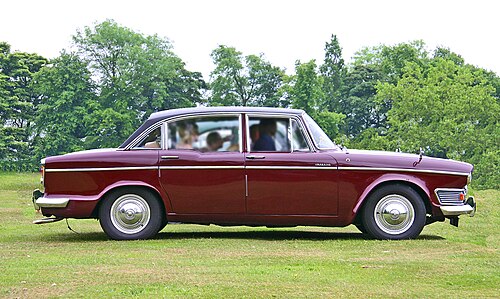 ハンバー・インペリアル 1964年式、豪華な内装のハンバー・スーパースナイプ