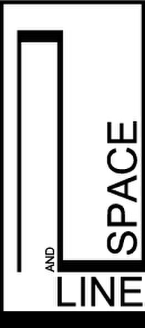 線とスペースのロゴ