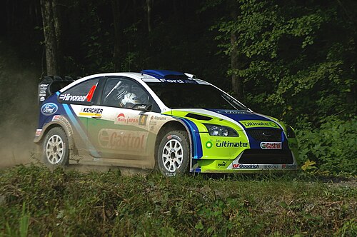 2006年ラリージャパンでのRS WRC 06。