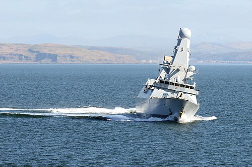 HMSダイヤモンド、45型誘導ミサイル駆逐艦
