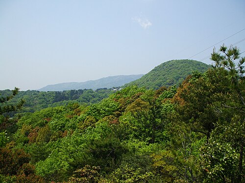 甲山森林公園から見た甲山（２）（2009年4月）