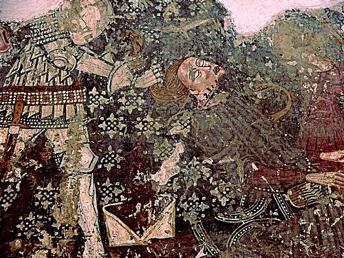 クマン族の戦士の死