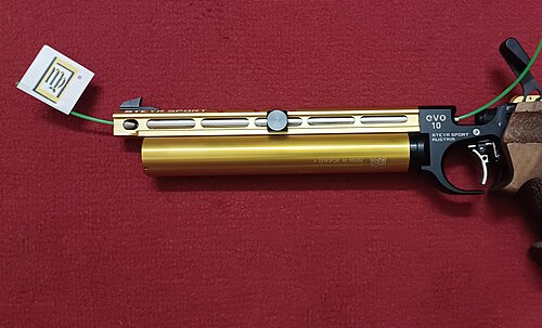 Steyr Evo 10に安全ラインを挿入