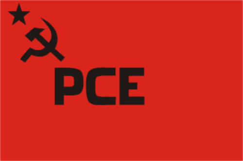 エクアドル共産党の旗
