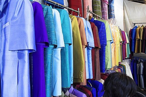タイシルク、チャトゥチャック市場