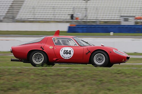 1968年製アバルトOT 1300「ペリスコピオ」がヒストリックレースに出場