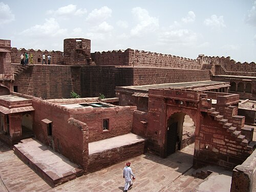 インド、ラジャスタン州のポカラン城塞