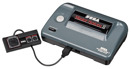 マスターシステムII 1990年に発売された低価格版