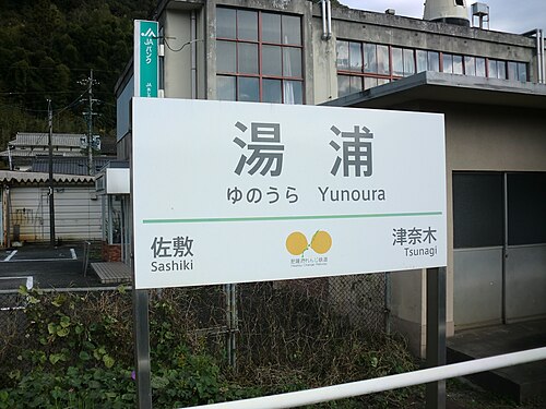 駅の標識