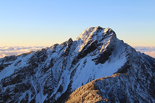 冬の玉山