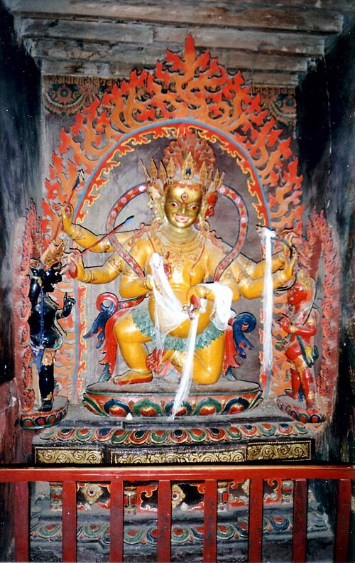 神、ギャンツェ・クンブム。1993年