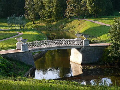 パブロフスク公園の鋳鉄橋