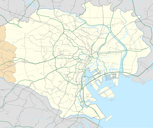 荏原中延駅は東京都の特別区に位置しています。