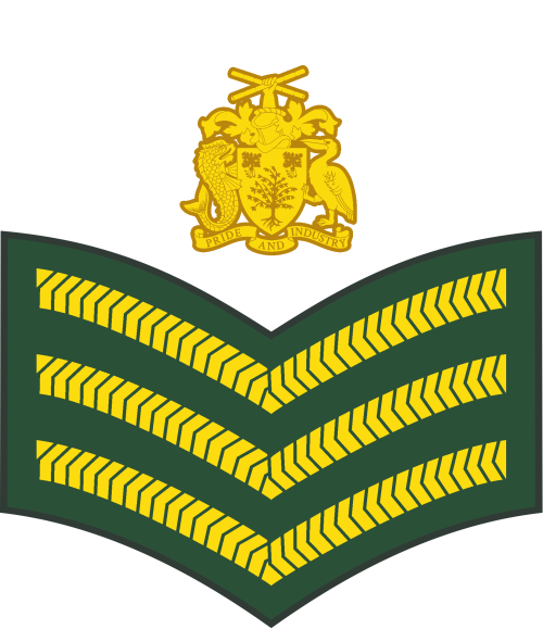 上級軍曹（バルバドス連隊）