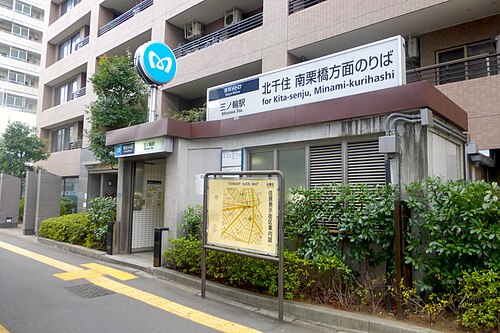 入口番号2、2015年8月