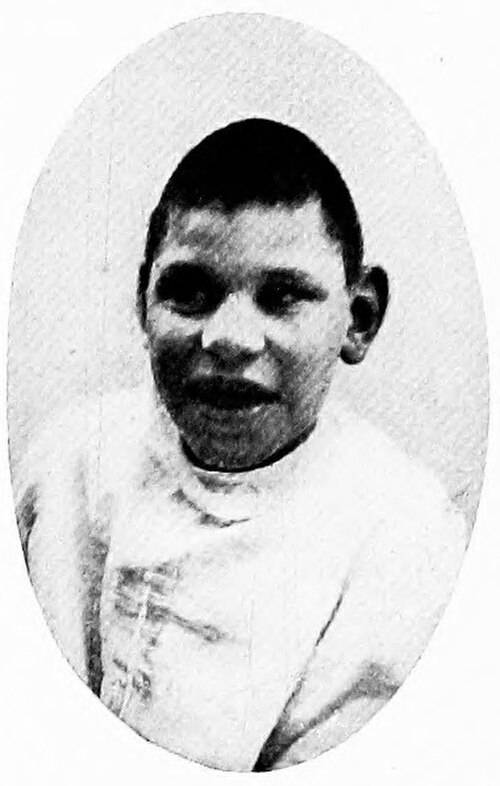 10歳の男性、1904年