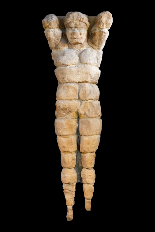 紀元前5世紀、アグリジェントのオリンピア・ゼウス神殿出土の古代ギリシャ地図帳、アグリジェント博物館所蔵