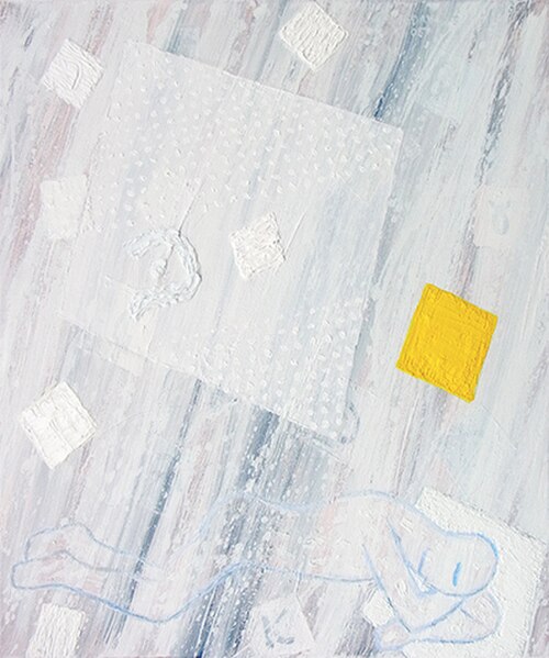 「Der Traum」、50 cm x 60 cm、オール、ラインヴァント、2014